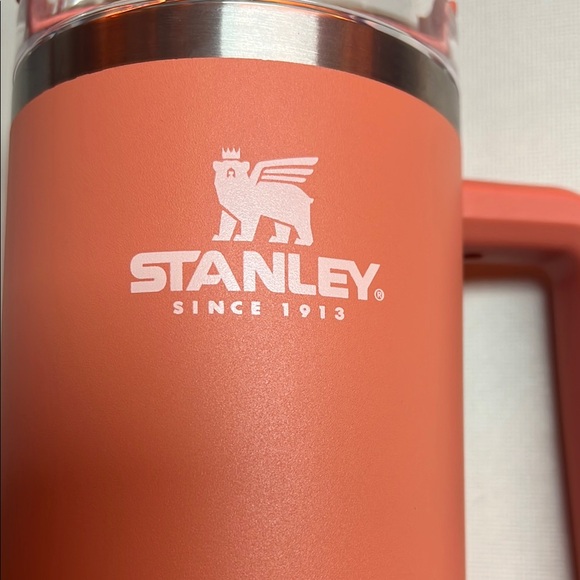 Stanley 40 Oz. Coral Travel Mug with Handle - Picture 2 of 10